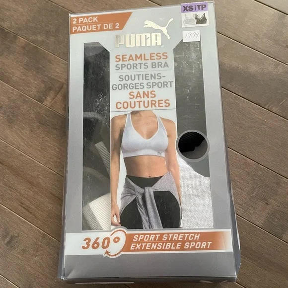 Puma Intimates Sleepwear Puma Seamless Sports Bra Pack